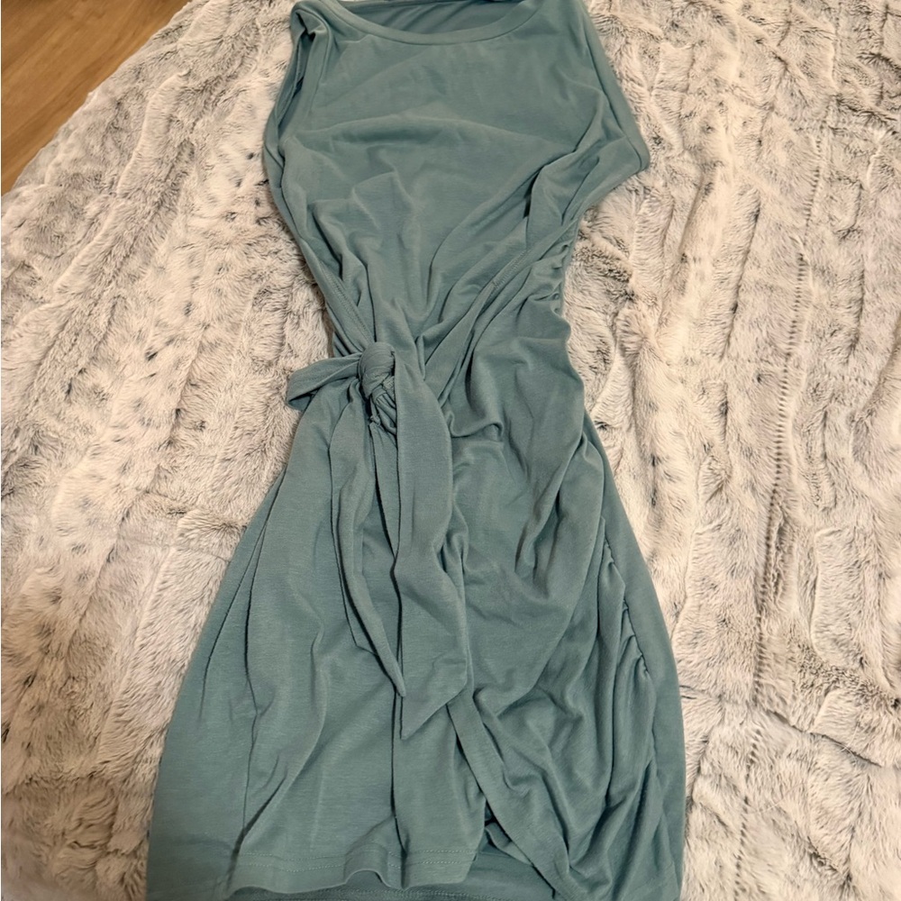 Green Tie Dress